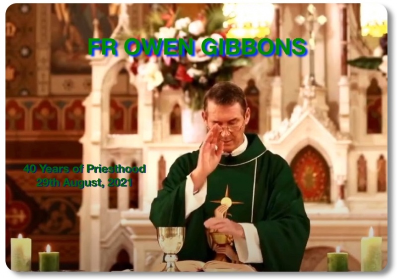 Fr Owen 40 Years of Priesthood