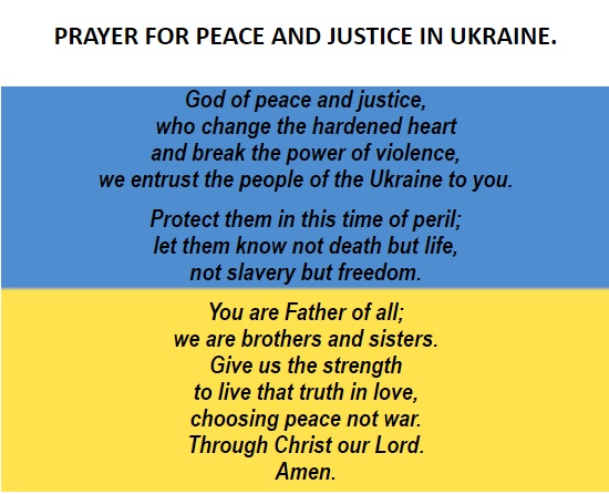 Prayer for Ukraine - click to enlarge