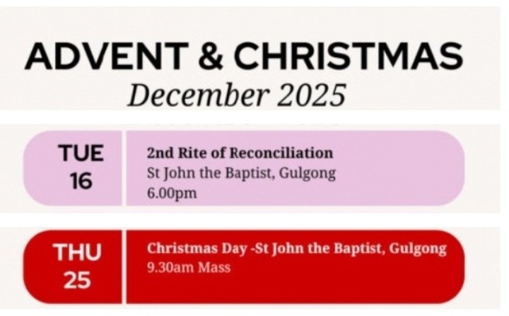 Gulgong Advent and Christmas 2025