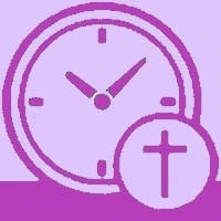 Mass Times purple